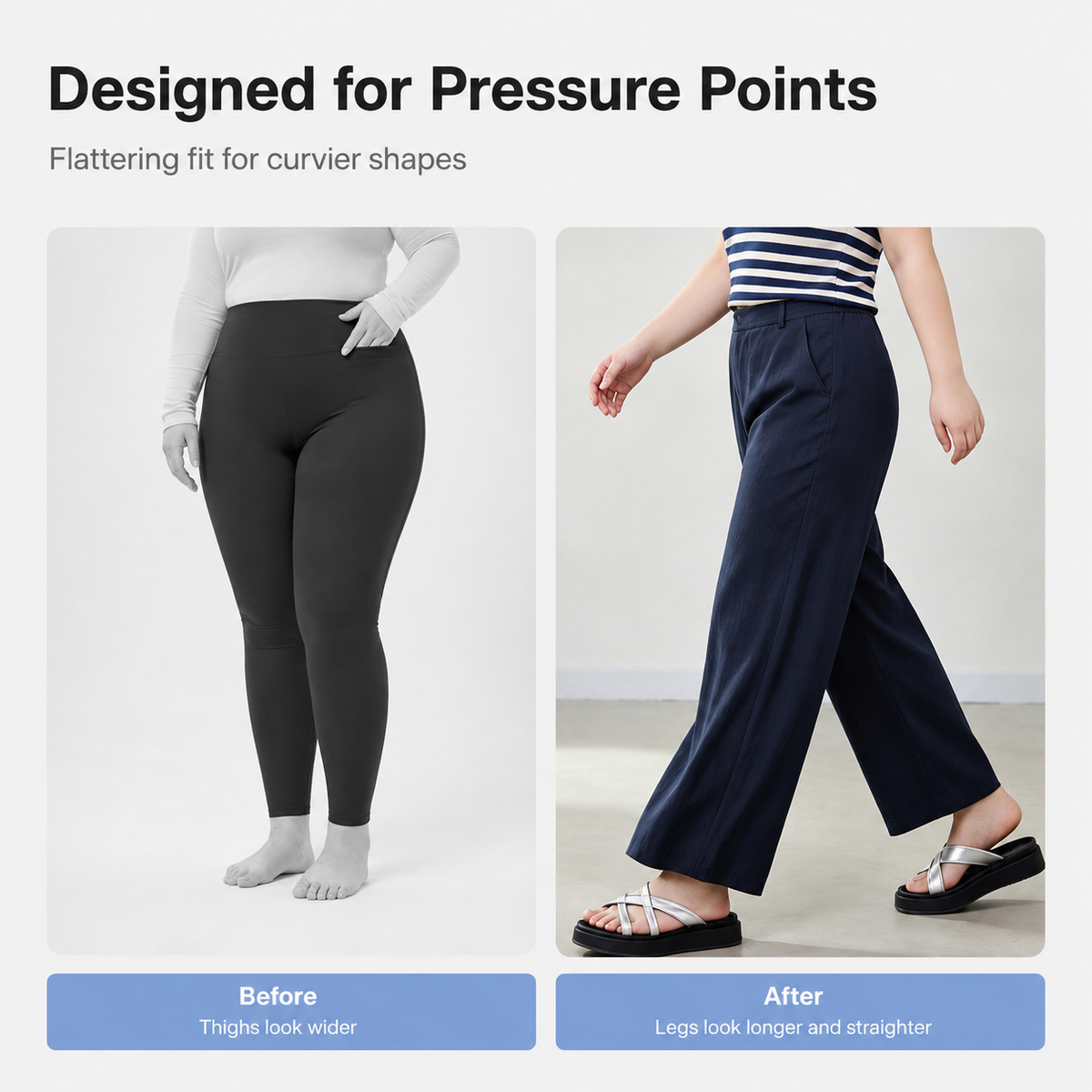 Women’s High-Waisted Wide-Leg Linen Pants – Elegant & Comfortable