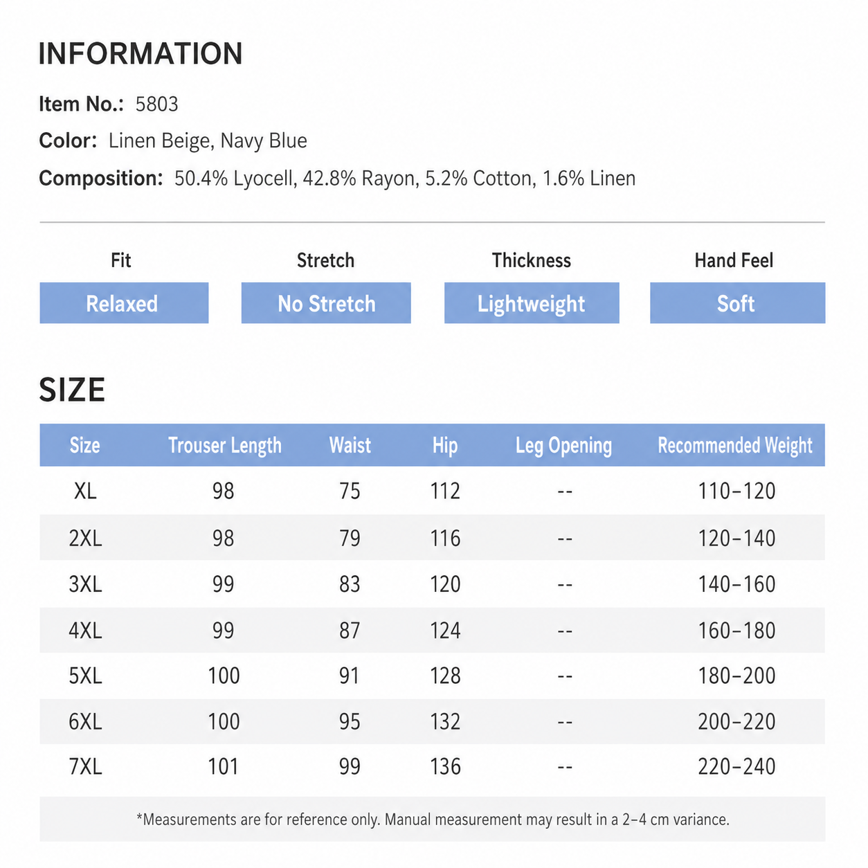 Women’s High-Waisted Wide-Leg Linen Pants – Elegant & Comfortable